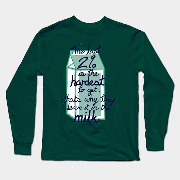 The Last 2% Long Sleeve T-Shirt by draloreshimare